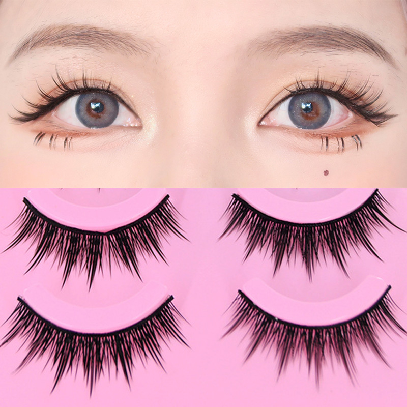 Eyelash Extension Japanese Style - 5 Pairs Long Thick Natural Japanese