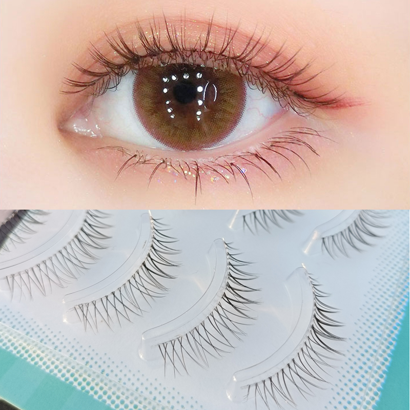 Eyelash Extension Japanese Style - ICYCHEER Makeup Air Eyelashes Set Long