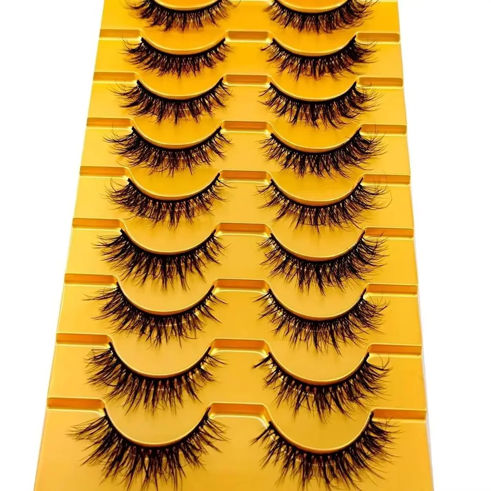 Eyelash Extension Cat Eye - HBZGTLAD Cat Eye Lashes Faux Mink