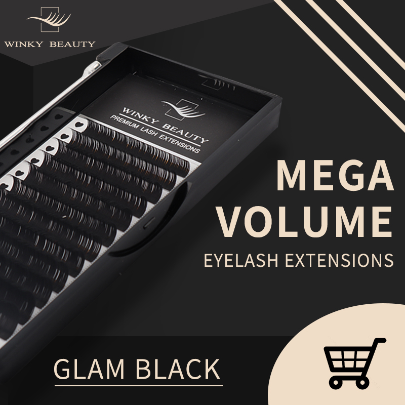 Eyelash Extension For Asian Eyes - Winky Beauty Custom Your Logo Individual
