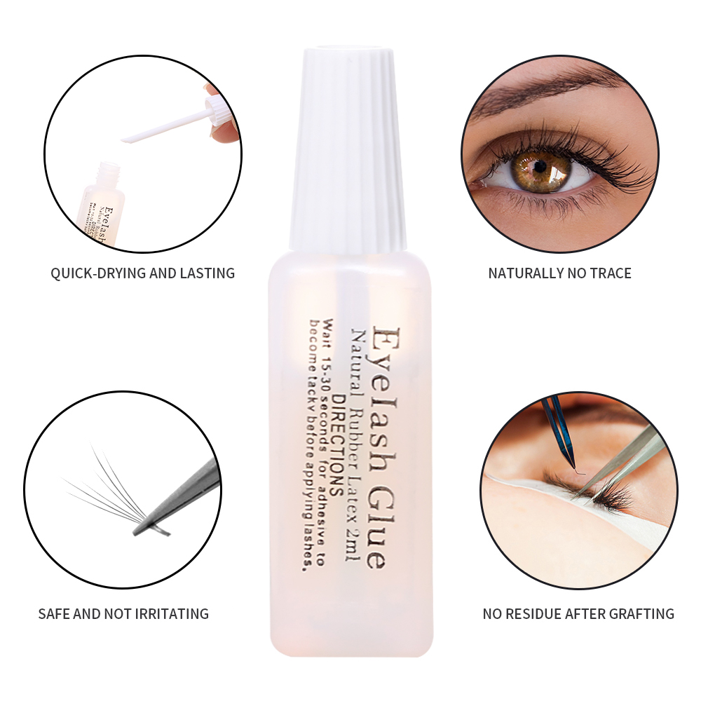 1-20PCS Self Grafting Transpar - Eyelash Extension Eye Irritation recension och pris