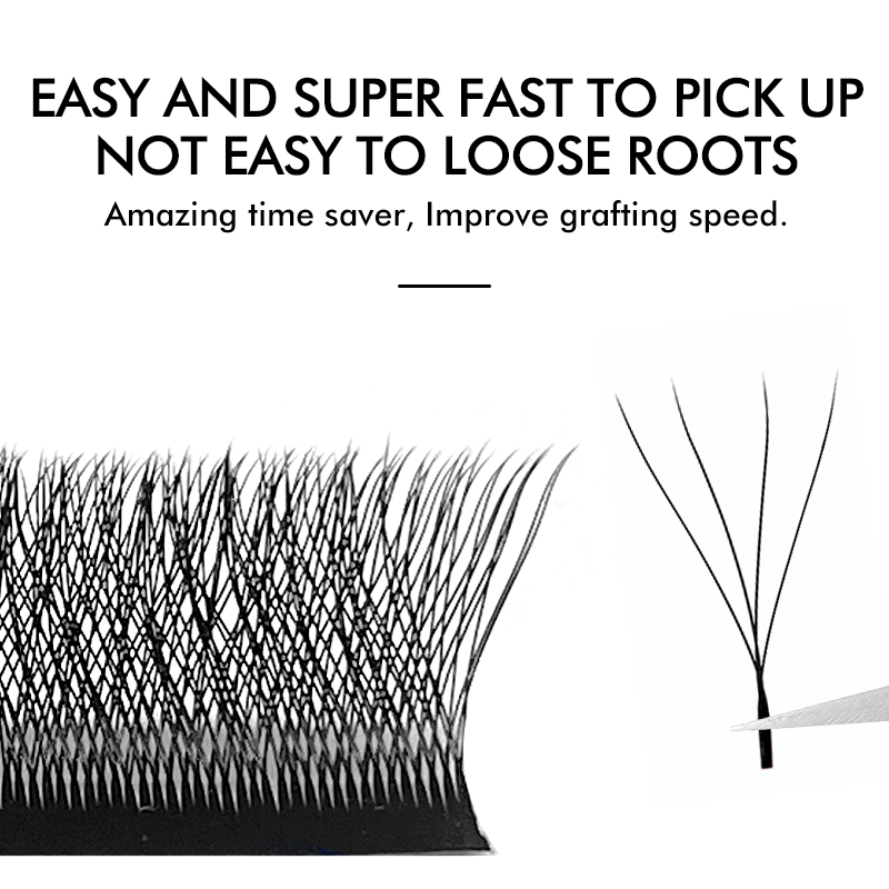 NATUHANA W-Shaped 4D 5D Volume - Eyelash Extension For Asian Eyes recension och pris