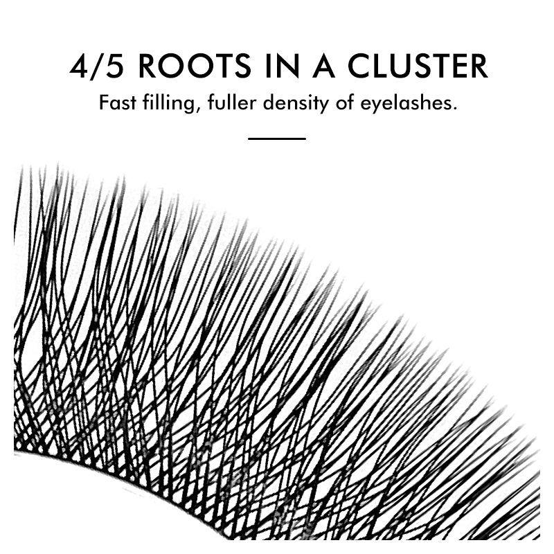 NATUHANA W-Shaped 4D 5D Volume - Eyelash Extension For Asian Eyes recension och pris