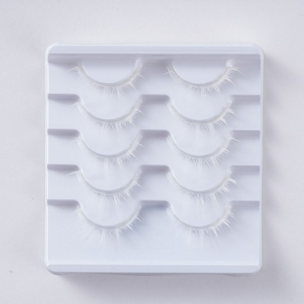 Hot White White Anime Eyelashe - Eyelash Extension Japanese Style recension och pris