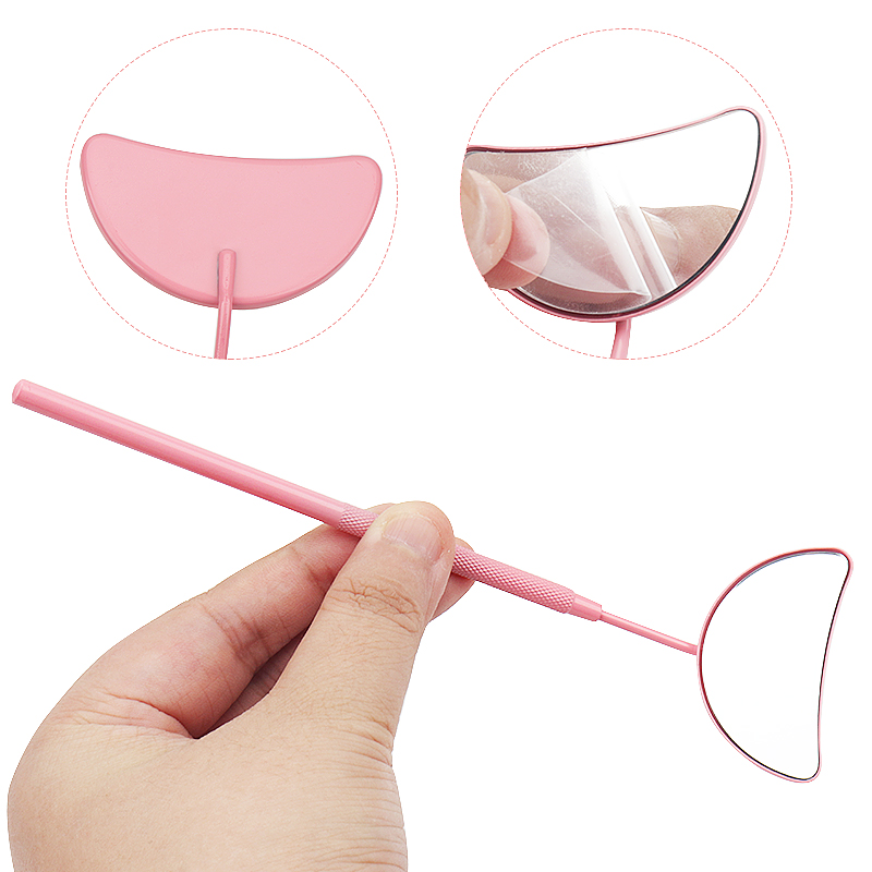 1pcs Eyelash Extension Mirror  - Eyelash Extension Gel Remover recension och pris