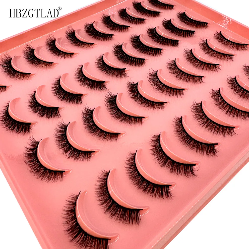 AMSDCN Natural Lashes Short Ey - Eyelash Extension Cat Eye recension och pris