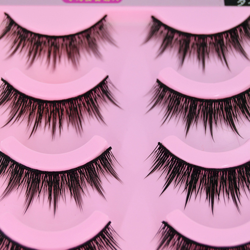 5 Pairs Long Thick Natural Jap - Eyelash Extension Japanese Style recension och pris
