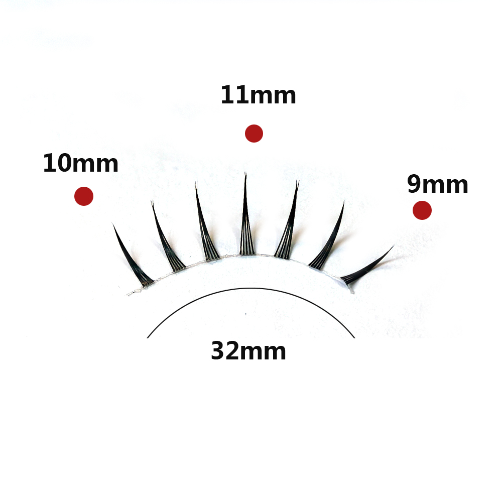 5 Pairs Japanese Style Fairy E - Eyelash Extension Japanese Style recension och pris