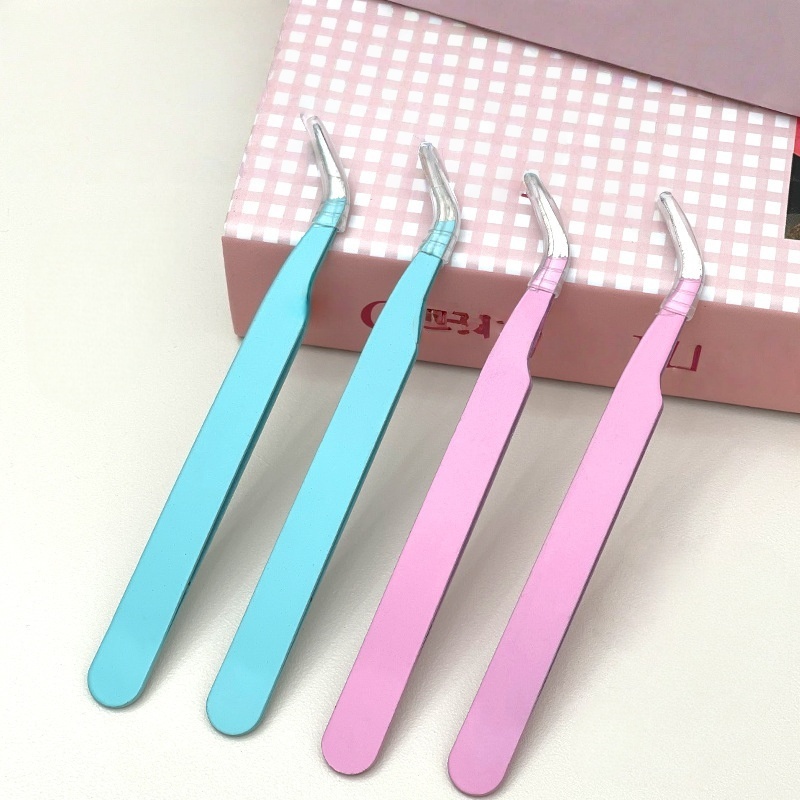 Precision Eyelash Tweezers Sta - Eyelash Extension Home Service recension och pris