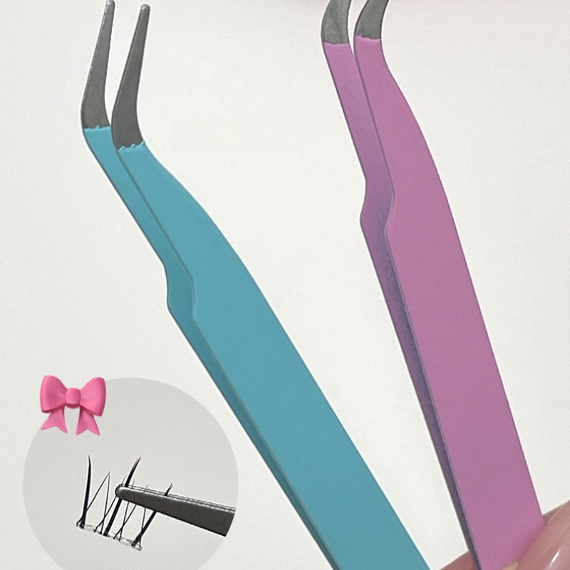Precision Eyelash Tweezers Sta - Eyelash Extension Home Service recension och pris