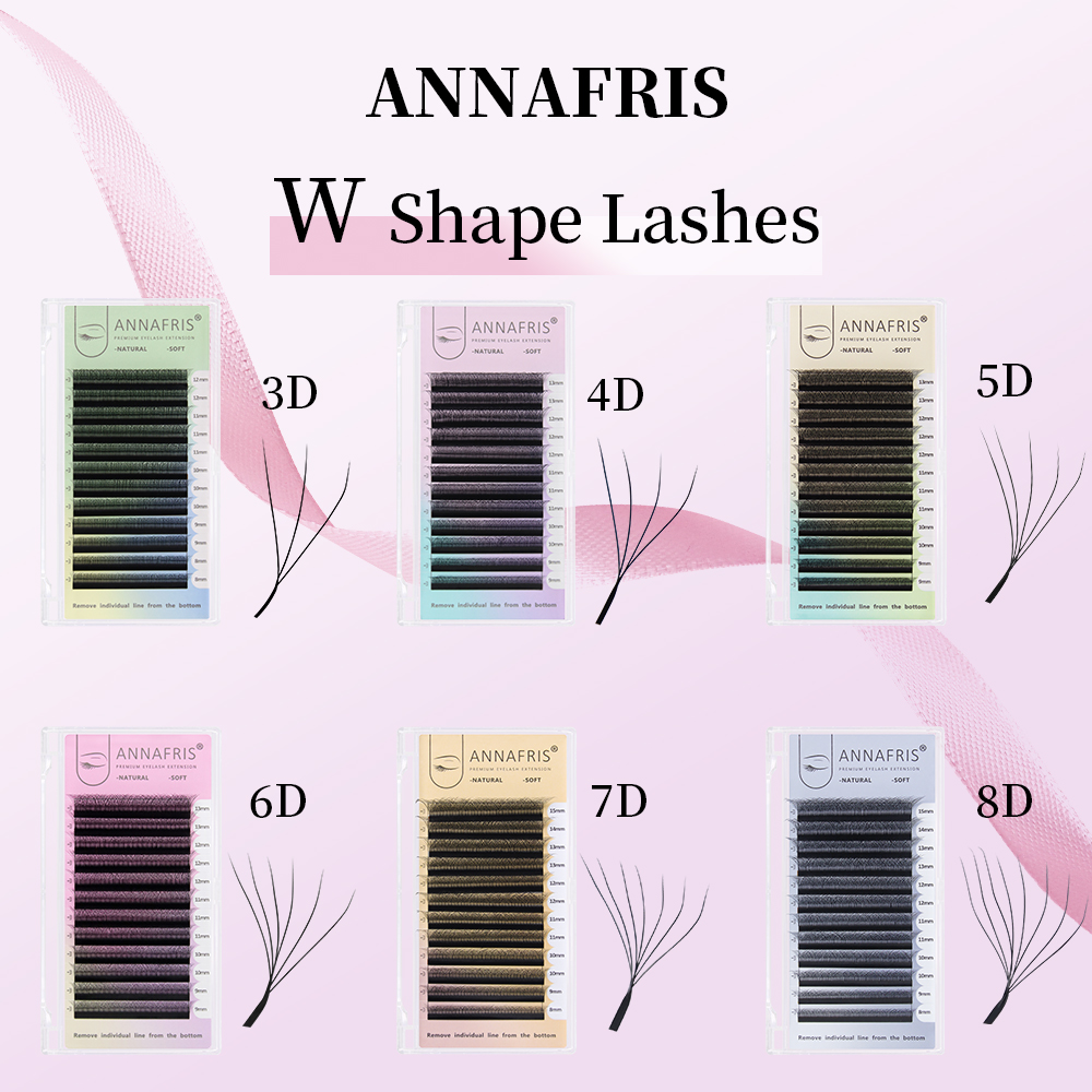 ANNAFRIS Premade Volume Fan YY - Eyelash Extension For Asian Eyes recension och pris