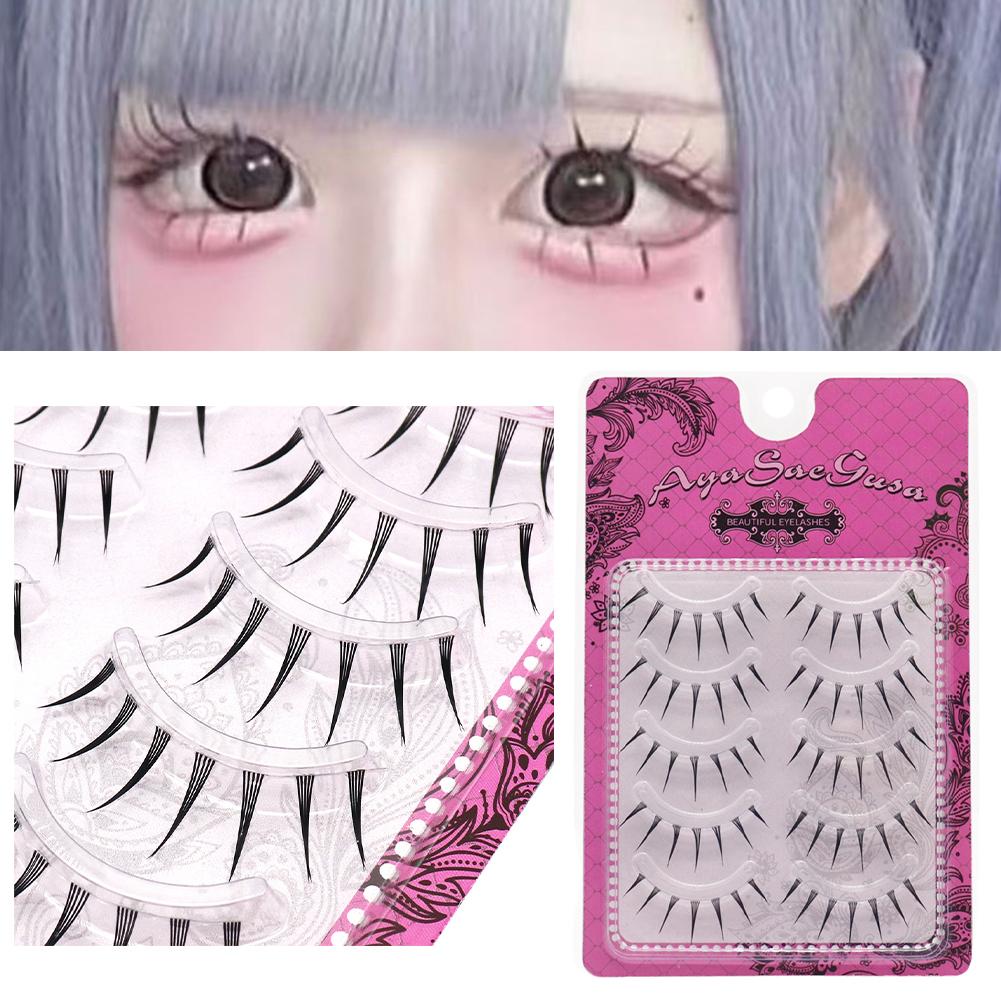 5Pairs Japanese Style Fairy Ey - Eyelash Extension Japanese Style recension och pris