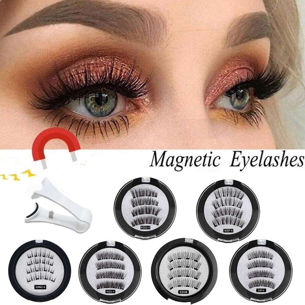 2 Pair 3D Magnetic False Eyela - Eyelash Extension For Asian Eyes recension och pris