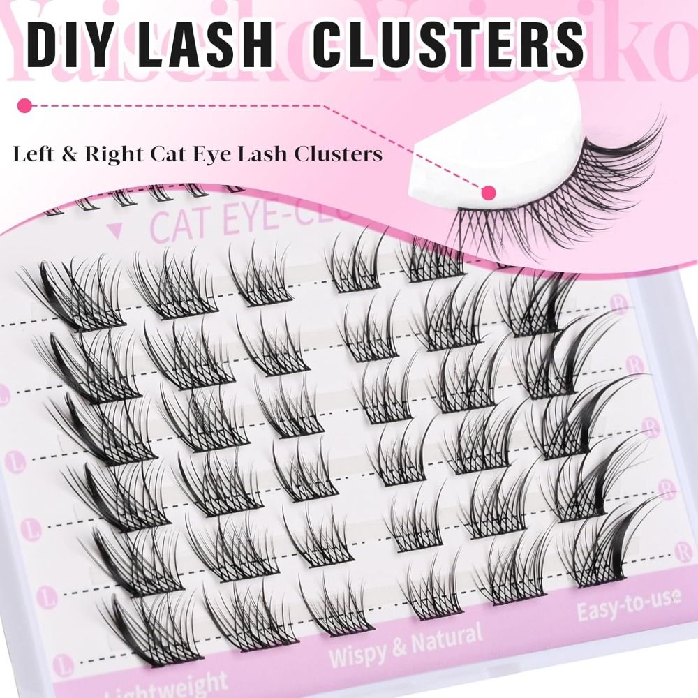 New 3D Cat Eye Self Adhesive L - Eyelash Extension Cat Eye recension och pris