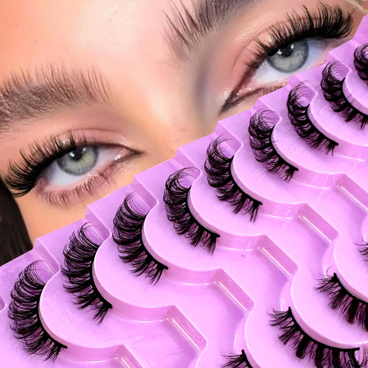 AMSDCN new half eye 10 pairs n - Eyelash Extension Cat Eye recension och pris