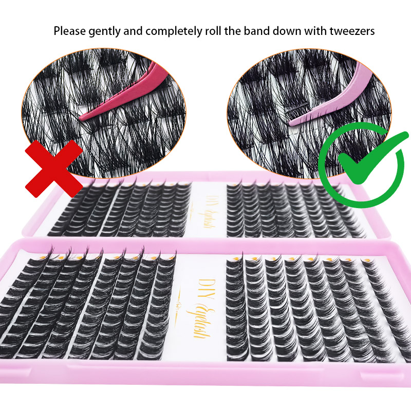 384PCS Eyelash Extension Book  - Eyelash Extension Home Service recension och pris