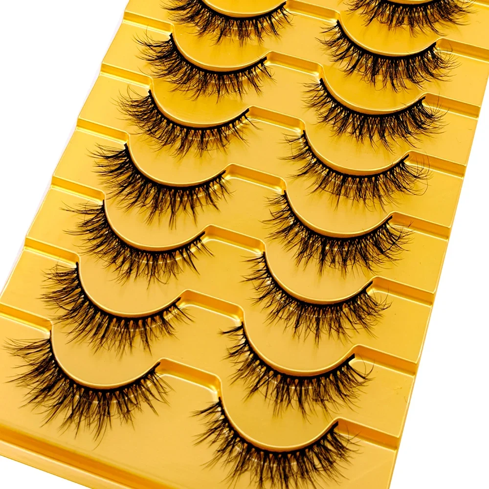 HBZGTLAD Cat Eye Lashes Faux M - Eyelash Extension Cat Eye recension och pris