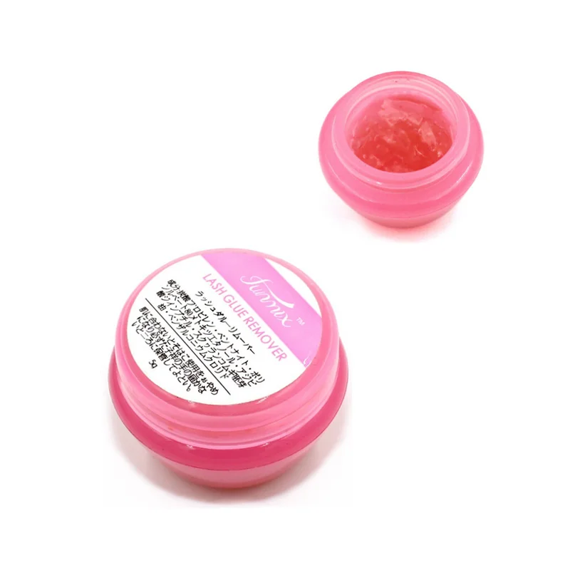 Funmix 1pc 5g Pink Lashes Glue - Eyelash Extension Gel Remover recension och pris