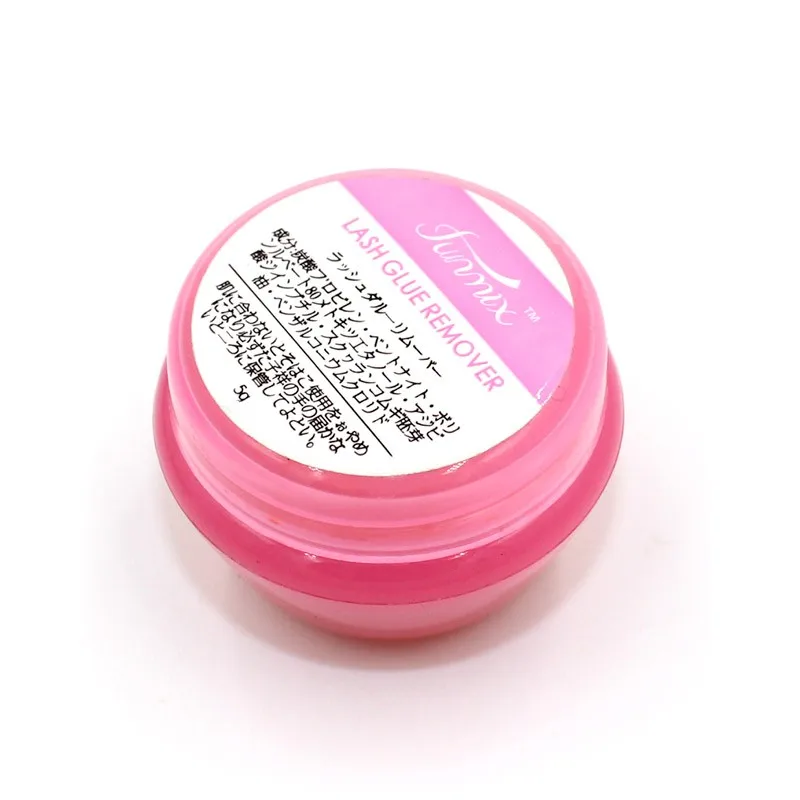 Funmix 1pc 5g Pink Lashes Glue - Eyelash Extension Gel Remover recension och pris