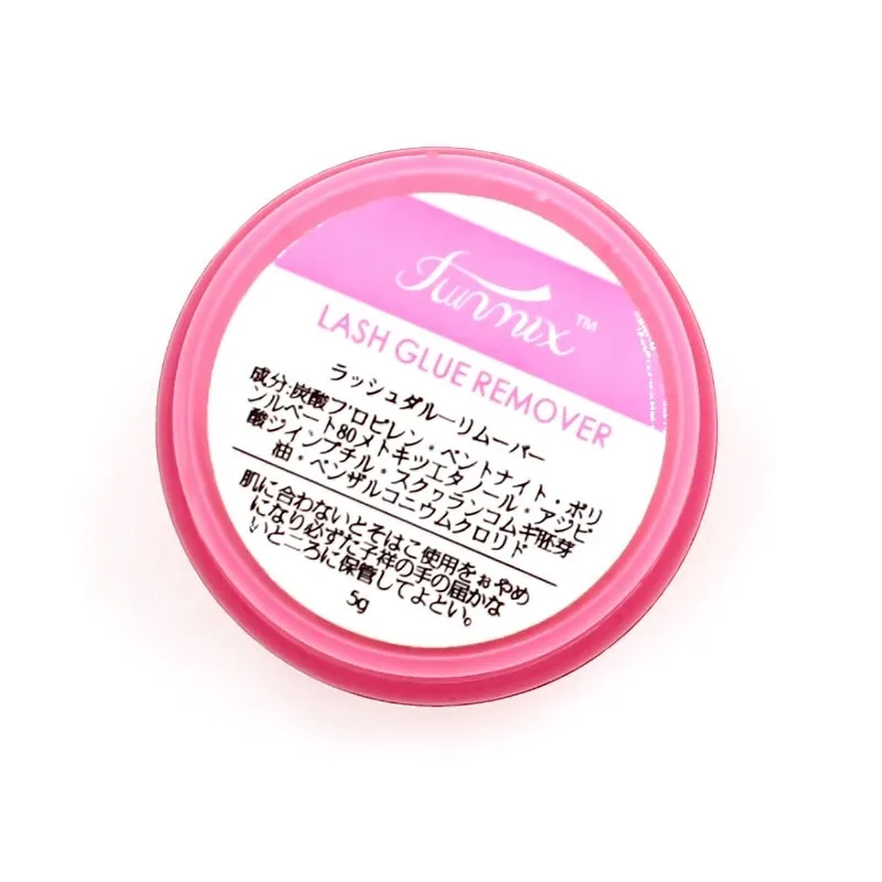 Funmix 1pc 5g Pink Lashes Glue - Eyelash Extension Gel Remover recension och pris