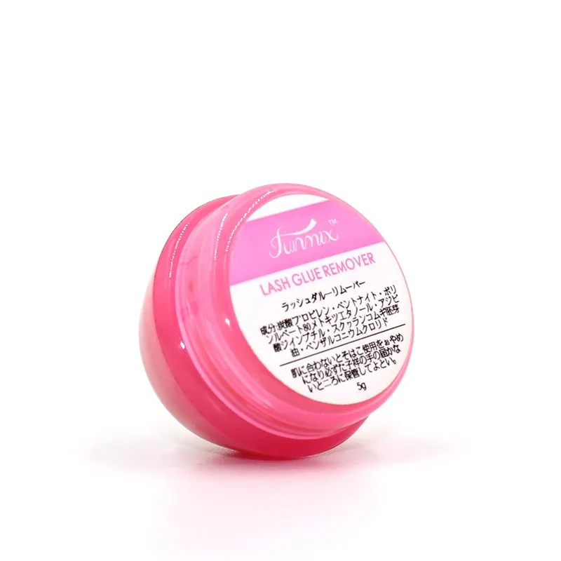 Funmix 1pc 5g Pink Lashes Glue - Eyelash Extension Gel Remover recension och pris