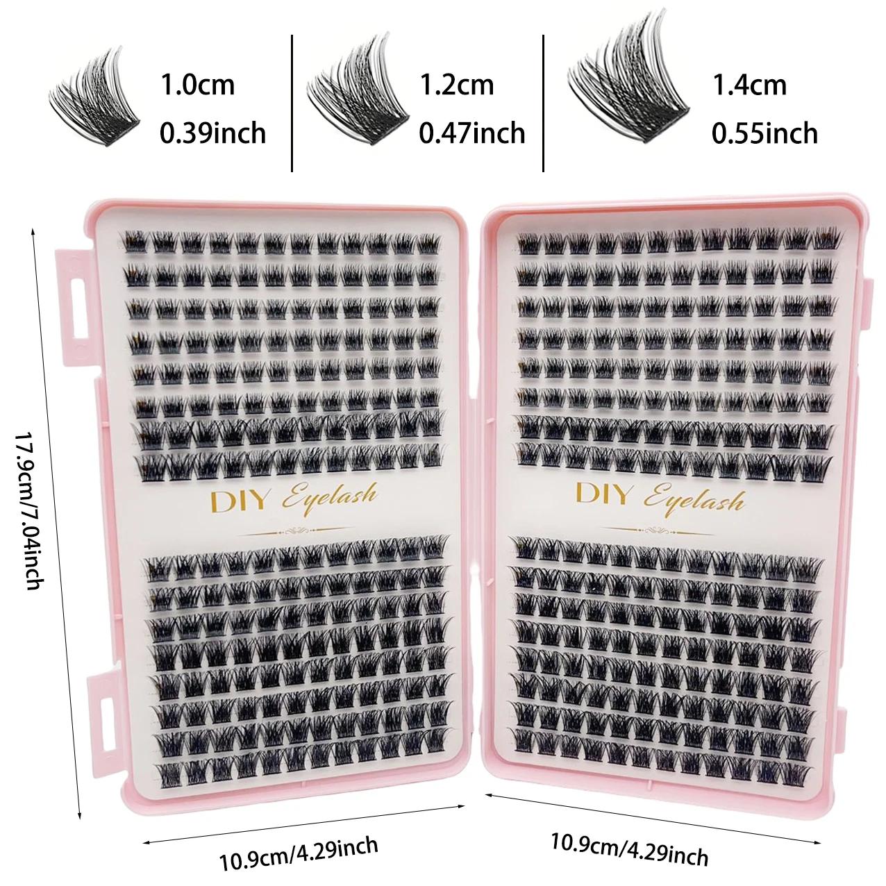 384pcs Individual Lashes Eyela - Eyelash Extension Home Service recension och pris