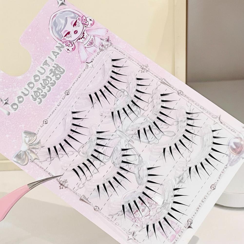 5 Pairs Natural False Eyelashe - Eyelash Extension Japanese Style recension och pris