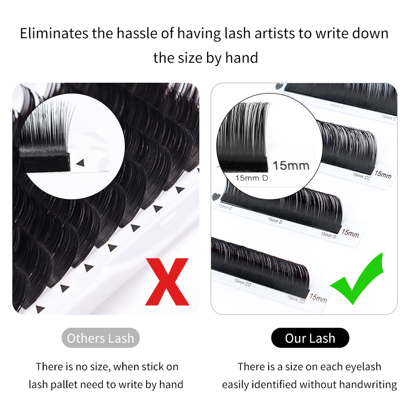 Winky Beauty Custom Your Logo  - Eyelash Extension For Asian Eyes recension och pris