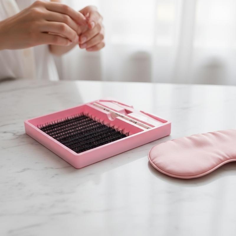 DIY Cluster Lash Extension Kit - Eyelash Extension Home Service recension och pris