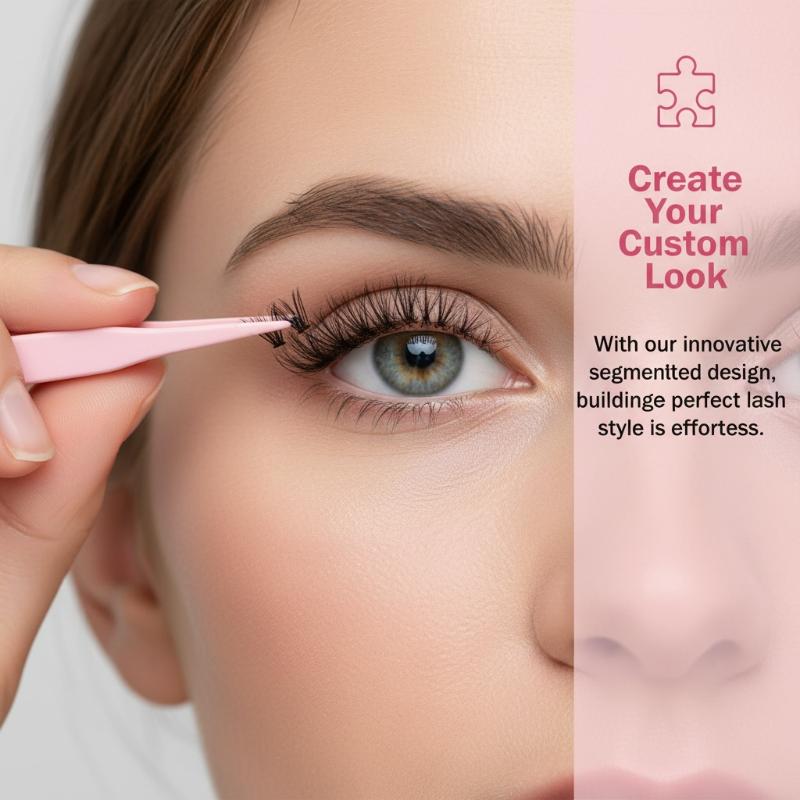 DIY Cluster Lash Extension Kit - Eyelash Extension Home Service recension och pris