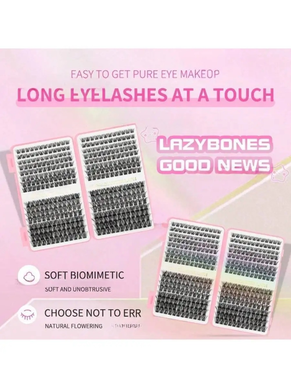 384pcs Individual Lashes Eyela - Eyelash Extension Home Service recension och pris