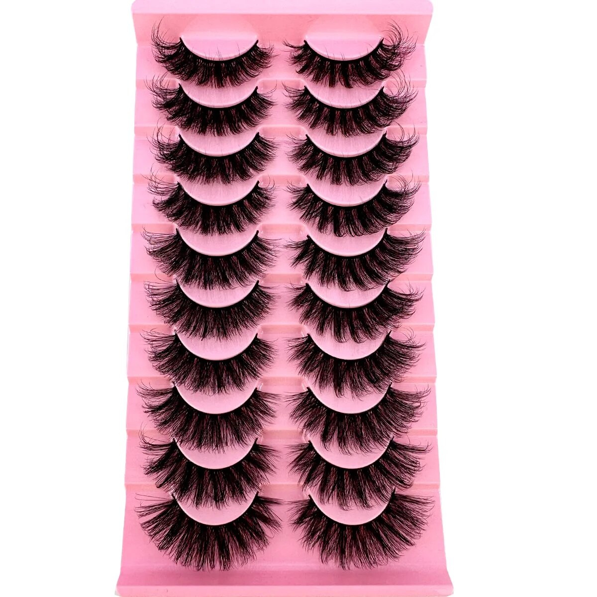 NEW 10 Pairs Cat Eye Lashes Fl - Eyelash Extension Cat Eye recension och pris