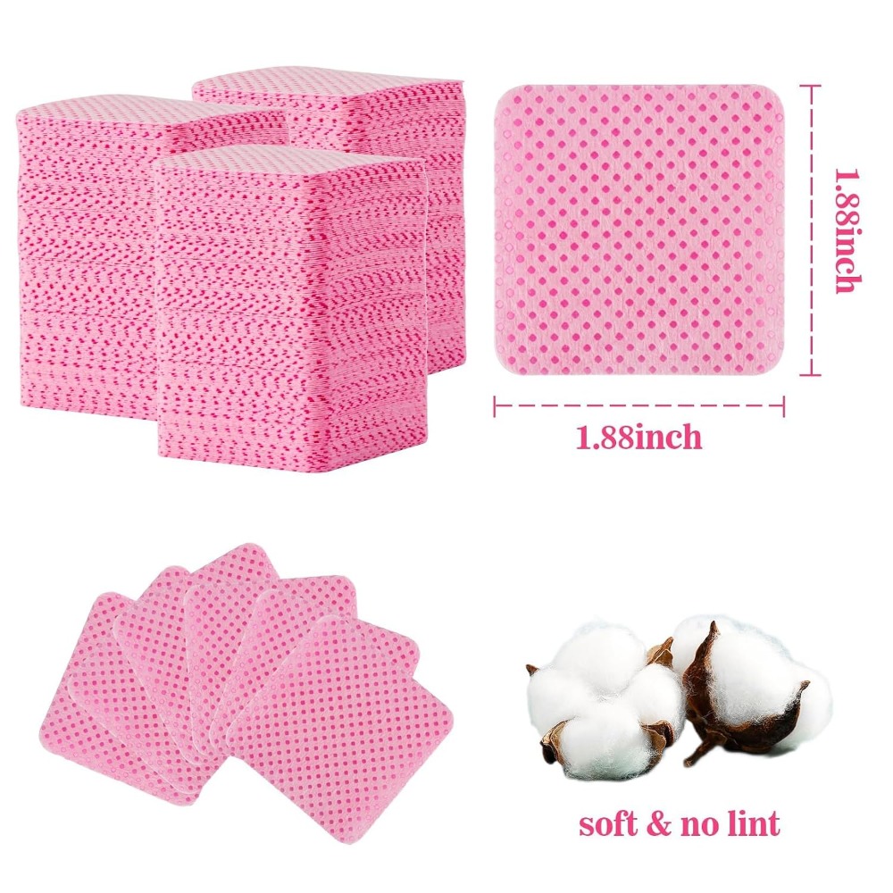 Lint Free Nail Wipes for Gel P - Eyelash Extension Gel Remover recension och pris