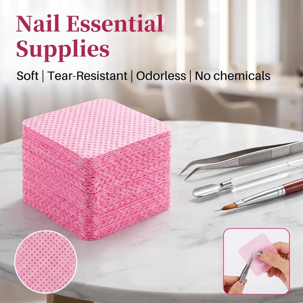 Lint Free Nail Wipes for Gel P - Eyelash Extension Gel Remover recension och pris