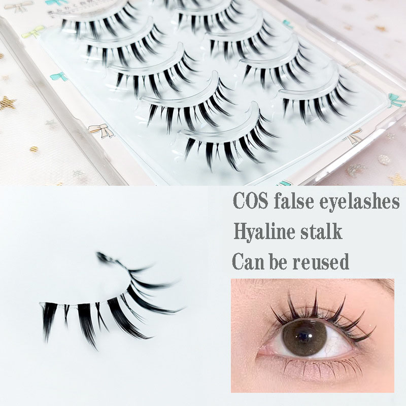 New Style 5Pairs Women Natural - Eyelash Extension Japanese Style recension och pris