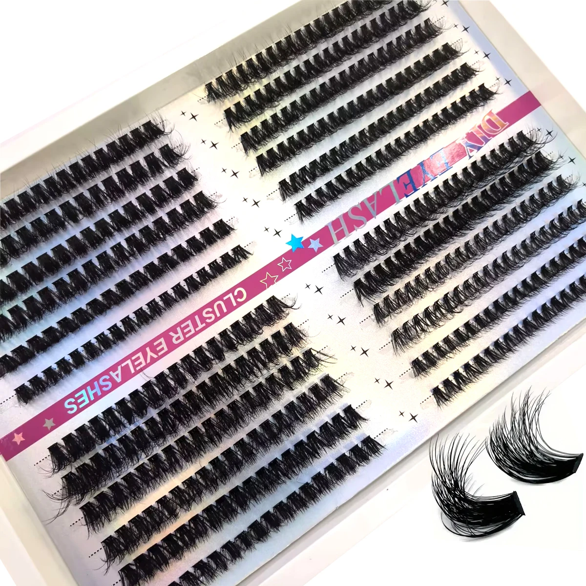 AMSDCN 30P-100P Mix Fluffy Ind - Eyelash Extension Home Service recension och pris