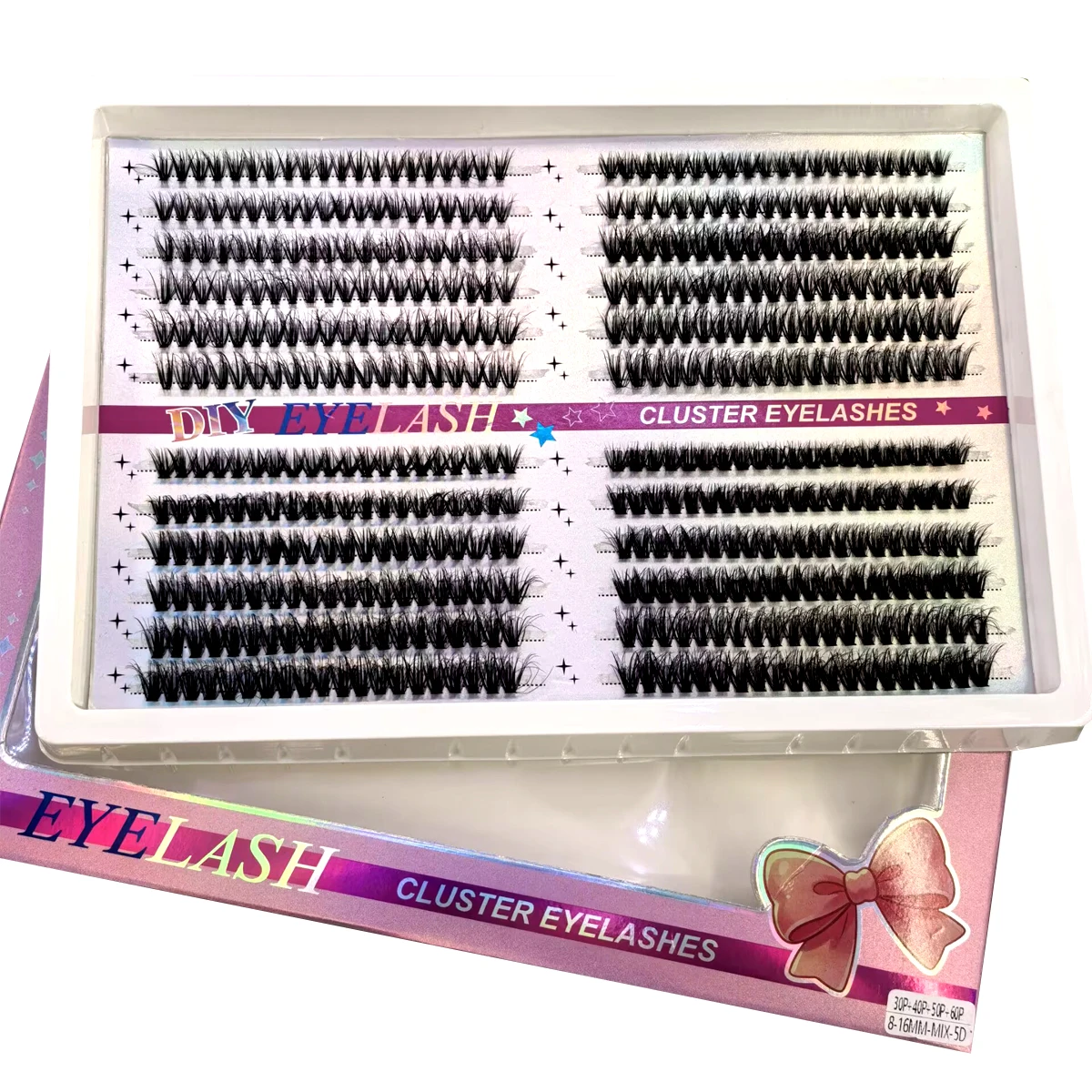 AMSDCN 30P-100P Mix Fluffy Ind - Eyelash Extension Home Service recension och pris