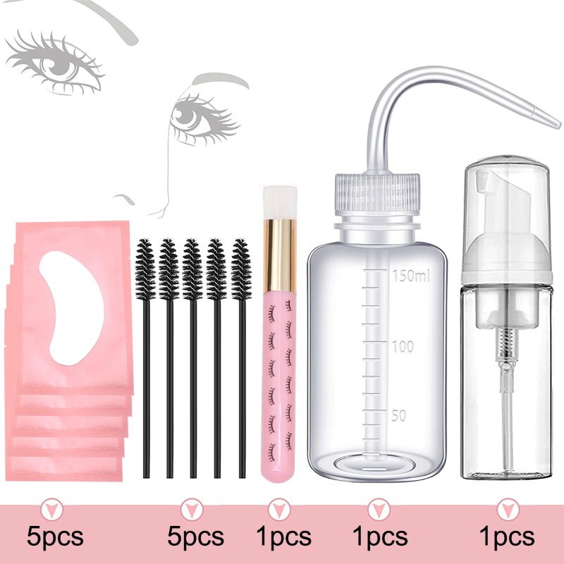 13Pcs Eyelash Extension Cleani - Eyelash Extension Gel Remover recension och pris