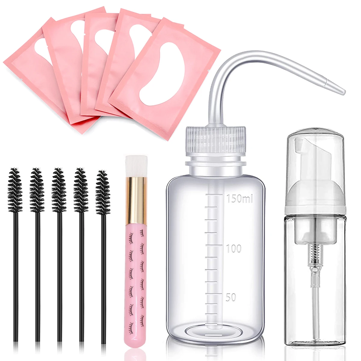13Pcs Eyelash Extension Cleani - Eyelash Extension Gel Remover recension och pris