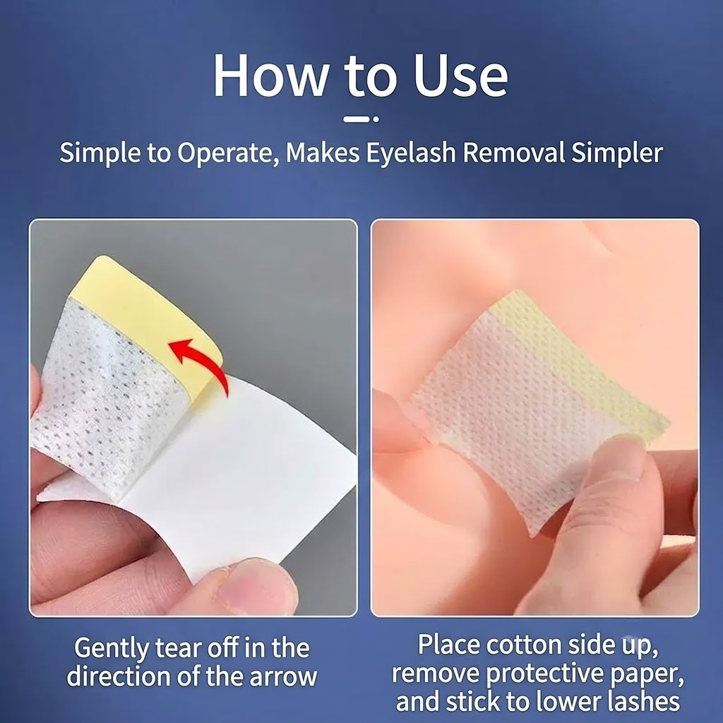 Lint-Free Under Eye Patches fo - Eyelash Extension Eye Irritation recension och pris