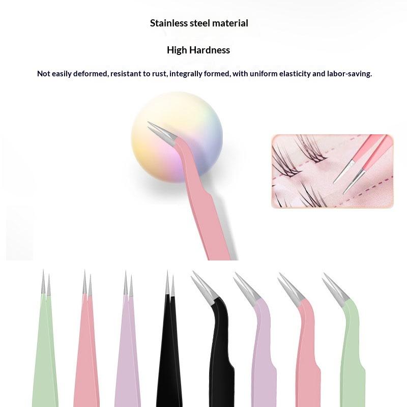 Stainless Steel Tweezers  Prec - Eyelash Extension Home Service recension och pris