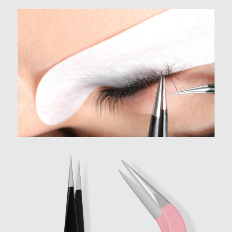 Stainless Steel Tweezers  Prec - Eyelash Extension Home Service recension och pris