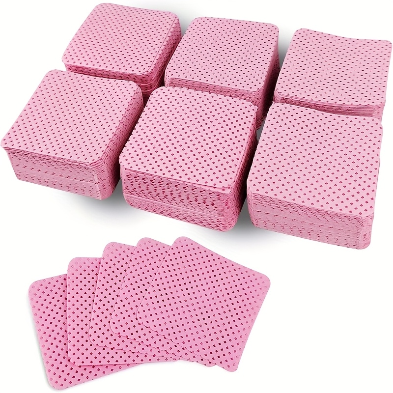 50/100/200pcs Lint-Free Nail W - Eyelash Extension Gel Remover recension och pris