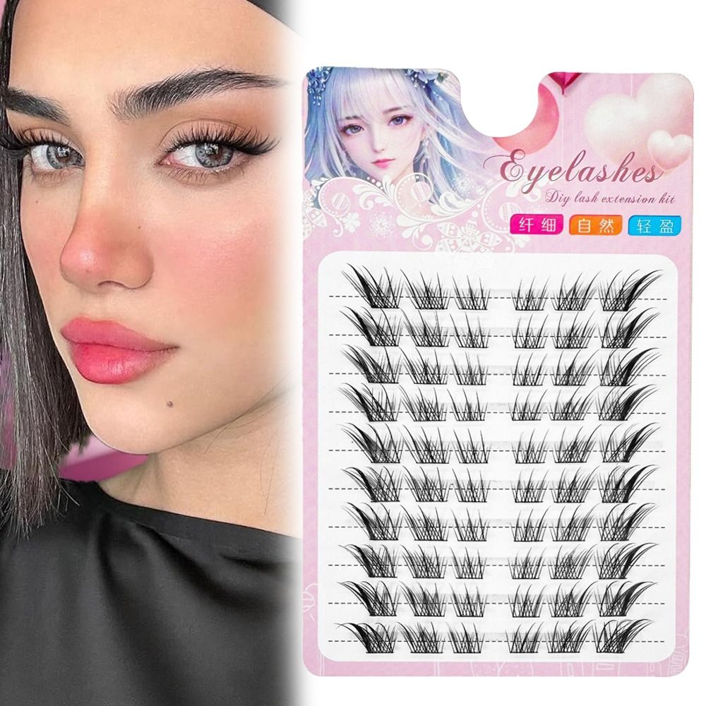 Women Beauty 3D Cat Eye Cluste - Eyelash Extension Cat Eye recension och pris